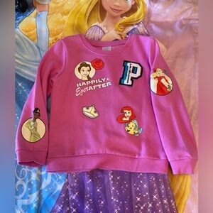 Disney princess crewneck toddler size 5T